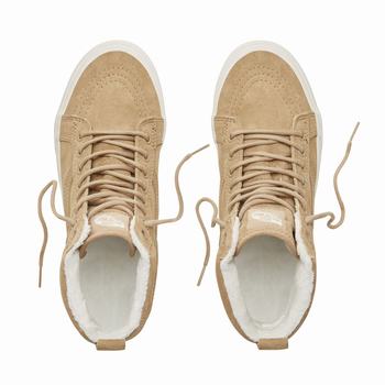 Damske Zimne Topanky Vans Sk8-Hi MTE Cornstalk/Marshmallow VA61STAWM